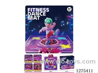 Music and Dance Mat with Bluetooth and Dual Lights—Includes Lithium Battery