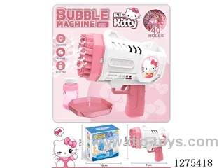 B/O 40-holes bubble gun with light