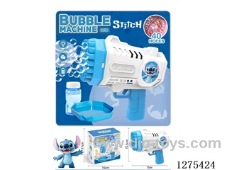 B/O 40-holes bubble gun with light