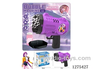 B/O 40-holes bubble gun with light