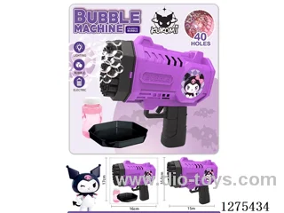 B/O 40-holes bubble gun with light