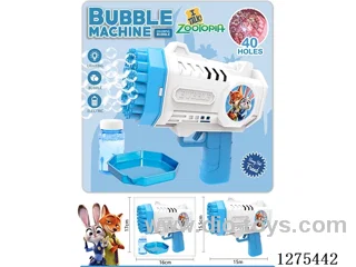 B/O 40-holes bubble gun with light