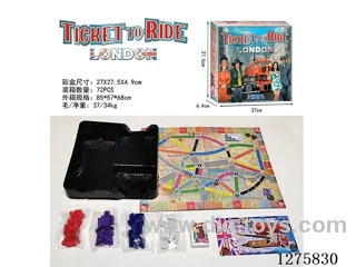 Board Games - Train Tickets