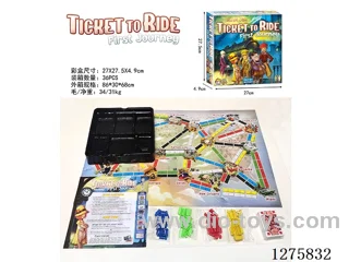 Board Games - Train Tickets