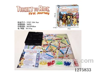 Board Games - Train Tickets