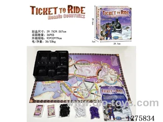 Board Games - Train Tickets