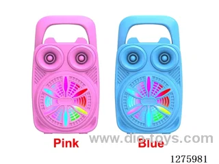 3-inch speaker - Pink/Blue single-color packaging