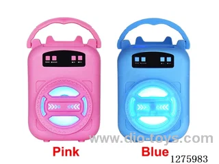 3-inch speaker - Pink/Blue single-color packaging
