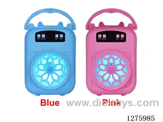 3-inch speaker - Pink/Blue single-color packaging