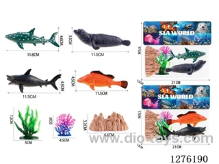 Marine Animal Set 5PCS
