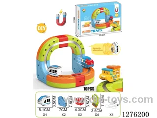 10PCS DIY Magnetic Levitation Track included battery