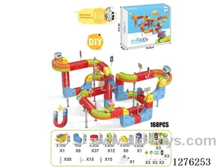 168PCS DIY Magnetic Levitation Track included battery