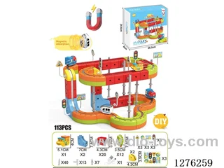 113PCS DIY Magnetic Levitation Track included battery