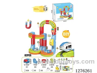 82PCS DIY Magnetic Levitation Track included battery
