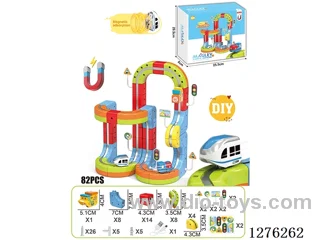 82PCS DIY Magnetic Levitation Track included battery