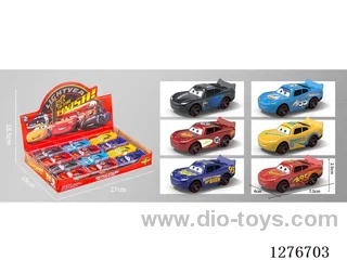 Die-Cast Free Wheel Cars (12PCS, Assorted 6 Styles)