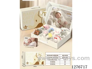 10PCS Baby Rattle Set (Tumbler + Boilable Rattle + Plush Toy)