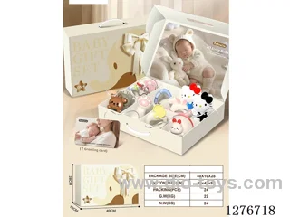 11PCS Baby Rattle Set (Tumbler + Boilable Rattle + 2 Plush Toys)