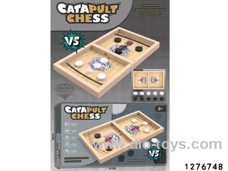 Two-player laucher chess game