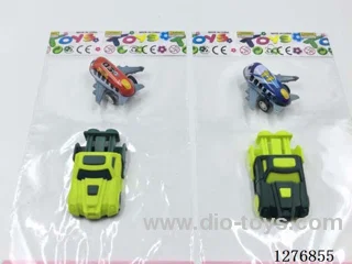 Launcher Car with Tin Plane Set