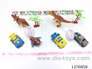 Launcher Car with Tin Car Set