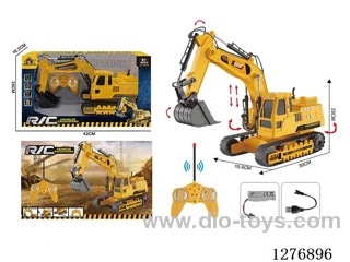 12ch RC Construction vehicles W L/M included battery
