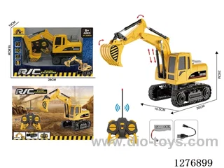 5ch RC Construction vehicles with light included battery