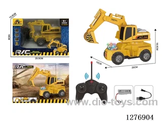 5ch RC Construction vehicles with light included battery