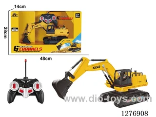 6ch RC Construction vehicles W L/M included battery