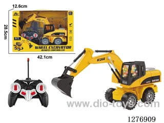 6ch RC Construction vehicles with light included battery