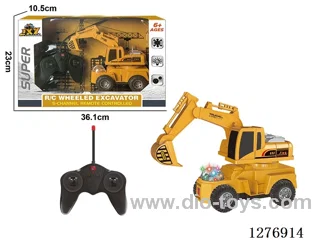 5ch RC Construction vehicles with light included battery