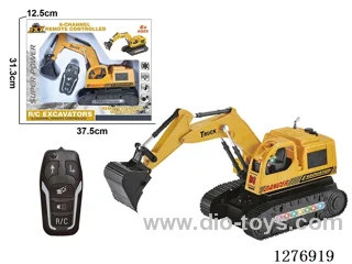 5ch 2.4G RC Construction vehicles with music included battery