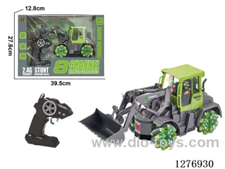 8ch RC Construction vehicles with light included battery
