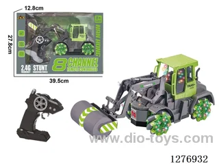 8ch RC Construction vehicles with light included battery