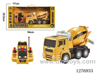 6ch RC Construction vehicles W L/M included battery