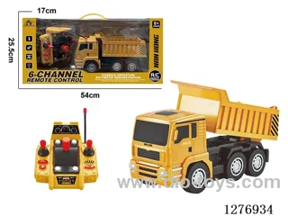 6ch RC Construction vehicles W L/M included battery