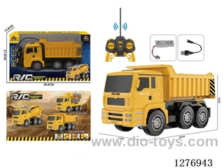 5ch RC Construction vehicles with light included battery
