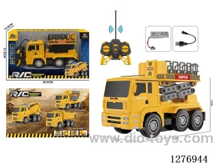 5ch RC Construction vehicles with light included battery