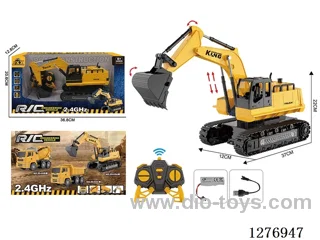 2.4G RC Construction vehicles with light included battery