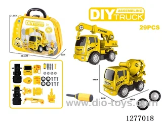 2-in-1 DIY Build-and-Disassemble Inertia Car