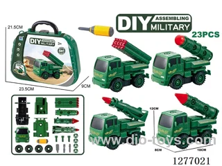 4-in-1 DIY Build-and-Disassemble Inertia Car