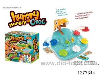 Crocodile Eats Frog Interactive Game