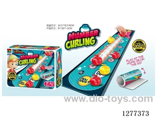Number Curling Game
