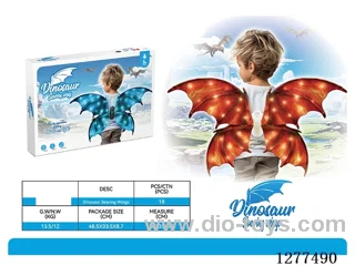 Electric Dinosaur Wings, With Lights