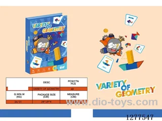 Magnetic Puzzles: Geometric Shapes