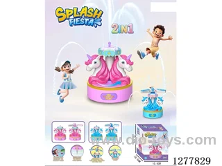 Rotating Unicorn 2-in-1 Water Sprinkler
