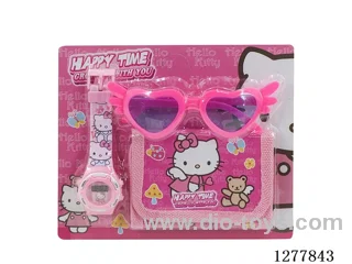 Watch, Wallet, and Glasses Set