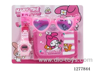 Watch, Wallet, and Glasses Set