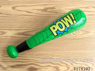Inflatable Toy - 42cm Spider Web Baseball Bat (Green)
