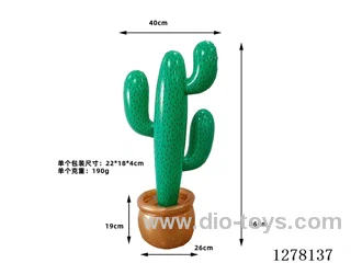 Inflatable Toy - Potted Cactus